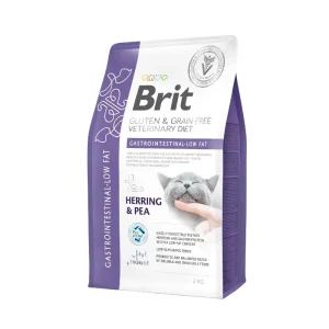 Brit GF Verinary Diet Cat Gastrointestinal-Low Fat