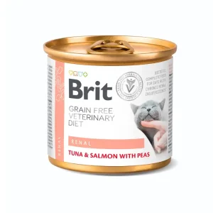 Brit GF Verinary Diet Cat Can Renal, lata 200 grs.