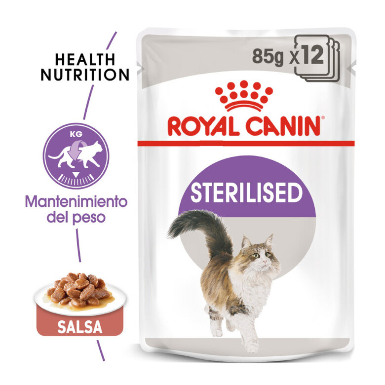 FHN CAT WET STERILISED GRAVY 12*85gr