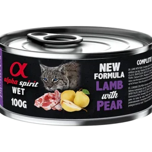 Paté de Cordero con Pera para Gatos