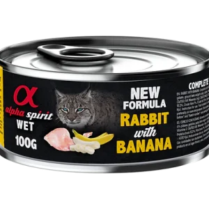 Paté de Conejo con Plátano – Para Gatos