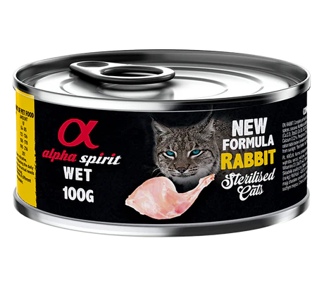 Paté de Conejo – Para Gatos Esterilizados