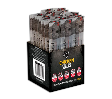 Barritas Individuales de Pollo – Para Perros