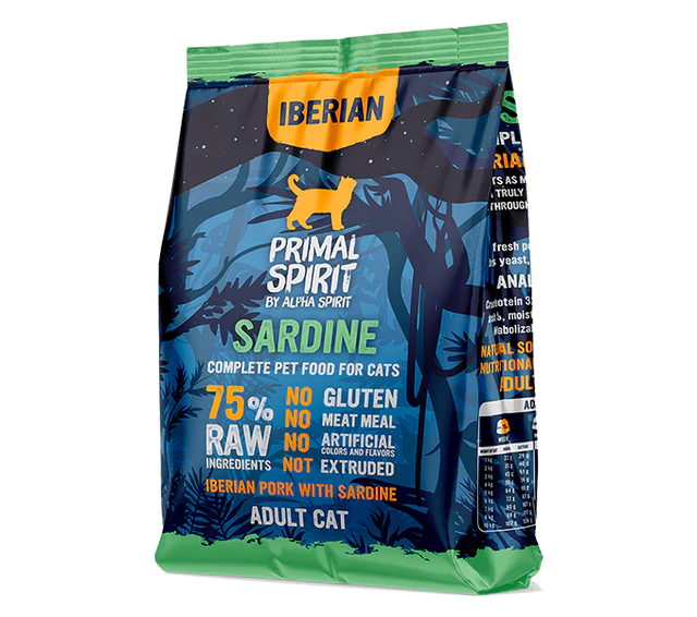 ALPHA SPIRIT Primal Iberian Sardina – Gatos STERILIZADOS