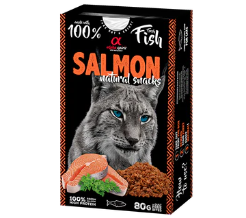 Natural Snack para Gatos – Salmón
