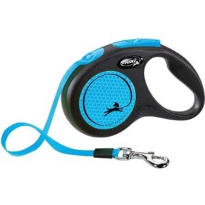 Correa Flexi New Neon – Azul