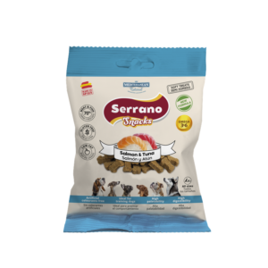 Serrano snack salmón y atún 25x85grms