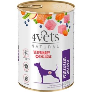 4VETS Gastro Intestinal Dog Lata (6unds x 400grms)