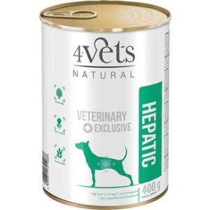 4VETS Hepatic Dog Latas (6unds x 400grms)